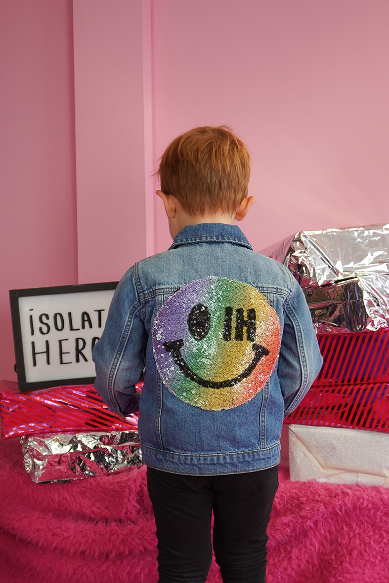 Rainbow 2025 denim jacket