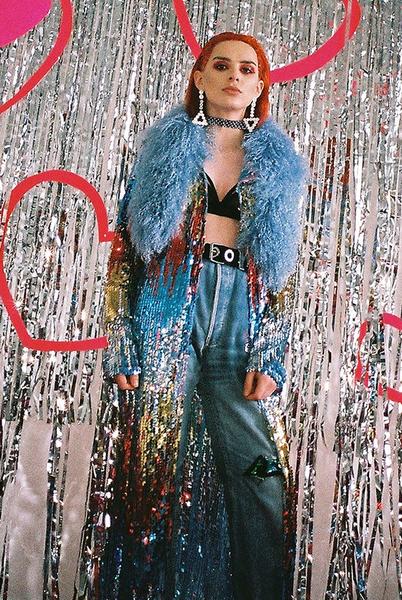 Ombre Sequin Coat