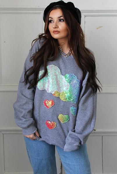 Cloud 9 Sequin Sweater
